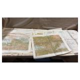 25+pc Vtg Russian Maps
