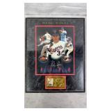 Nolan Ryan Signed The King Of K Plaque