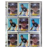 Collection Of Don Mattingly Baseball Cards w/ RCs