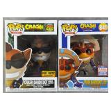 Crash Bandicoot #275 & #841 Funko Pops