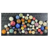 Antique Clay Marbles+