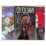 Lindsner Signed Cry For Dawn Comic & Card+