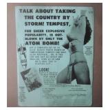 Tempest Storm Photo Prints Order Form