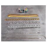 Assorted 925 Silver Ladies Bracelets