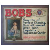 1914 Fleer Bobs Chewing Gum Box Lid Panel