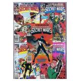 Secret Wars #8-12 1984 Key Marvel Comic Books