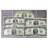 1974 $1 & 1976 $2 Bills