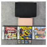 Nintendo DS Lite Handheld Gaming Console w/ Games