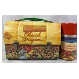 1958 Aladdin Chuck Wagon Tin Dome Lunch Box