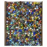 Assorted Vintage Marbles w/ Akro & Vitro Slags