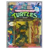 NIP 1990 TMNT Slash Action Figure