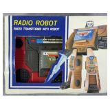 Vintage KO Transformers Radio Robot