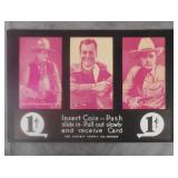 Exhibit Supply Co. Machine Western Card Header