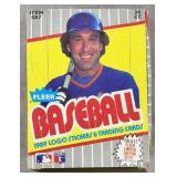 1989 Fleer Baseball Wax Pack Box