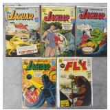 5pc Silver Age The Jaguar & The Fly Archie Comics
