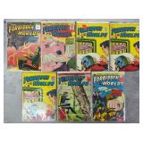 7pc Forbidden Worlds #82-137 ACG Comic Books