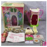 Rose-Petal Cottage Doll House Complete w/ Box