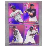 1999 & 2000 Pacific Prism Parallel Baseball Cards