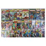 38pc Daredevil #107-149+ Marvel Comic Books