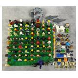 Lego Mini-Figures & Parts w/ Star Wars & DC
