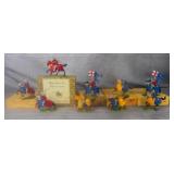 Vintage Britains Knights of Agincourt Figures