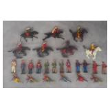 Vintage Britains Lead American Indian Figures