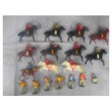 Vintage Britains Lead Cowboy Figures
