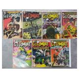 7pc G.I. Combat #84-117 DC Comic Books