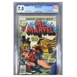 CGC 7.5 Ms. Marvel #17 1978 Marvel Comic Book