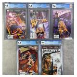 CGC 9.4-9.8 Ms. Marvel #15-29 2007-08 Comic Books