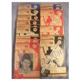 1942 Charleston Rebels Minor League Scorecards
