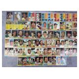 80pc 1961 Topps Baseball Cards w/ HOF & Stars