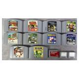 10pc Nintendo N64 Video Games+ w/ Pokemon