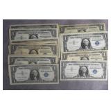 1957/1957A/1957B Silver Certificate $1 Bills