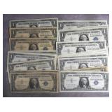 1957/1957A/1957B Silver Certificate $1 Bills