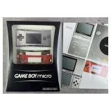 Game Boy Micro Store Display w/ Catalogue