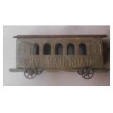 Antique Tinplate City Railroad Train Car
