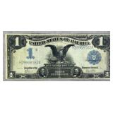 1899 Black Eagle $1 Silver Certificate Note