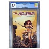 CGC 9.4 Red Sonja #1 2005 Dynamite Comic Book