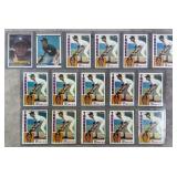 16pc 1984 Don Mattingly Rookie Baseball Cards