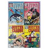 4pc Buster Crabbe #6, 8, 10 & 12 Eastern Color
