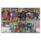 10pc Todd McFarlane Cover Spider-Man Comic Books