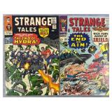 Strange Tales #140 & 149 Marvel Comic Books