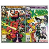 Uncanny X-Men #160 & #171 Marvel Comic Books