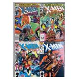 4pc Key Uncanny X-Men Marvel Comic Books