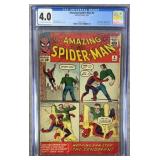 CGC 4.0 Amazing Spider-Man #4 1963