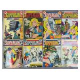 8pc Supergirl #1-9 1972 DC Comic Books