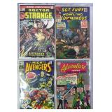 4pc Silver & Bronze Age Marvel & DC Comic Books