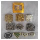 Vintage Ladies Belt & Shoe Buckles