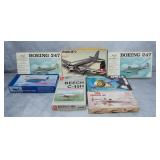 7pc Airplane Models W/Soyuz